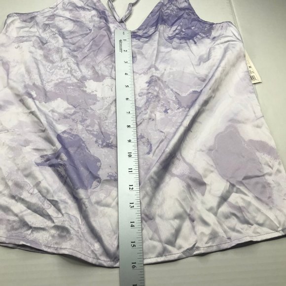 Stars Above Women's Strappy Sleep Shirt XS Light Purple New - Picture 9 of 10